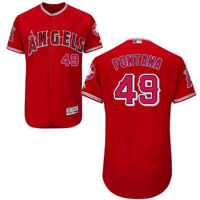 Youth Los Angeles Angels of Anaheim #49 Nolan Fontana Red Home Cool Base Stitched Jersey JiaSu,We sell and wholesale Youth Los Angeles Angels of Anaheim #49 Nolan Fontana Red Home Cool Base Stitched Jersey JiaSu on line form chian!